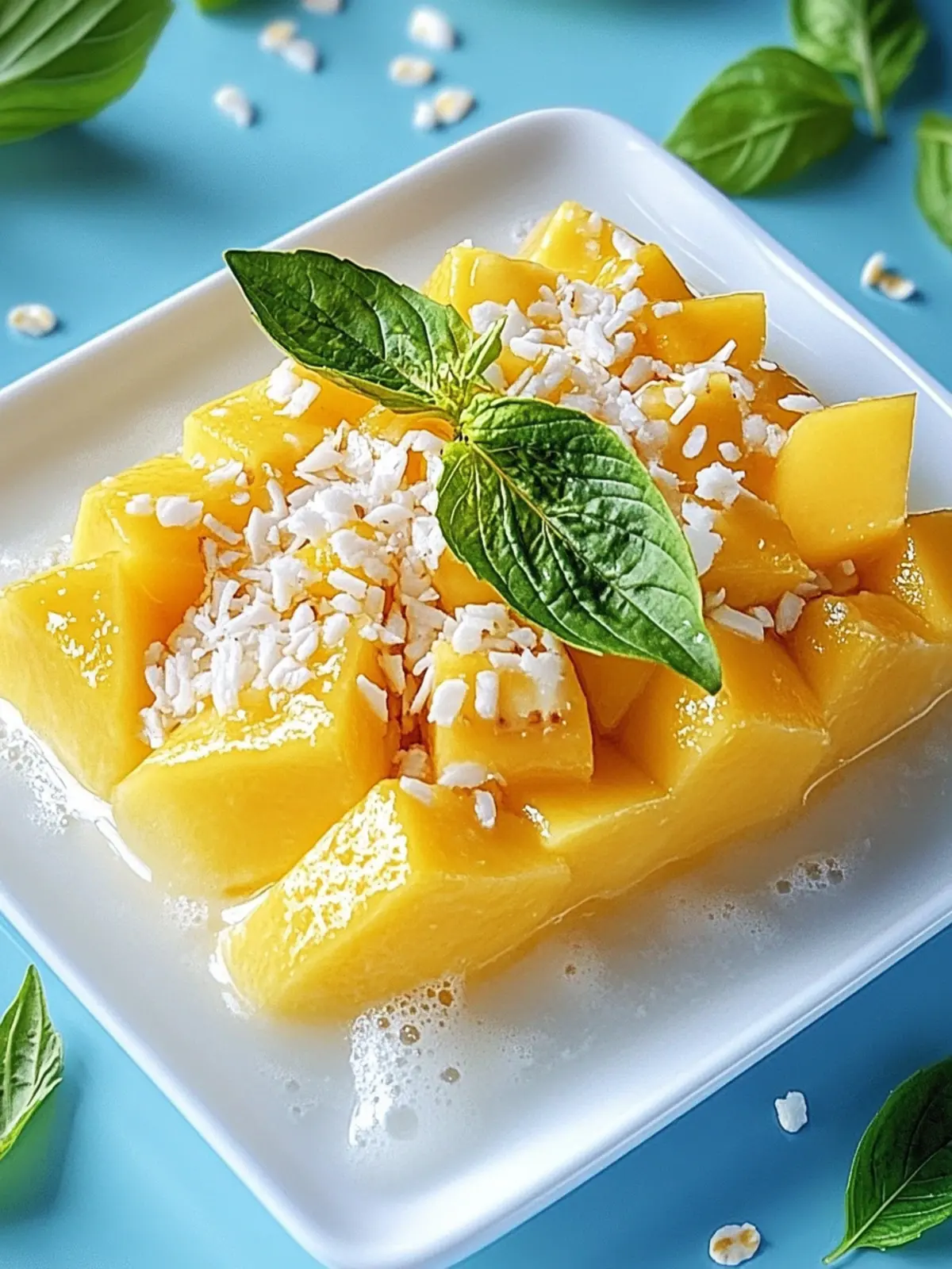 Mango Klebriger Reis: Ein cremiger Genuss für jedes Fest! 4 Mango Klebriger Reis