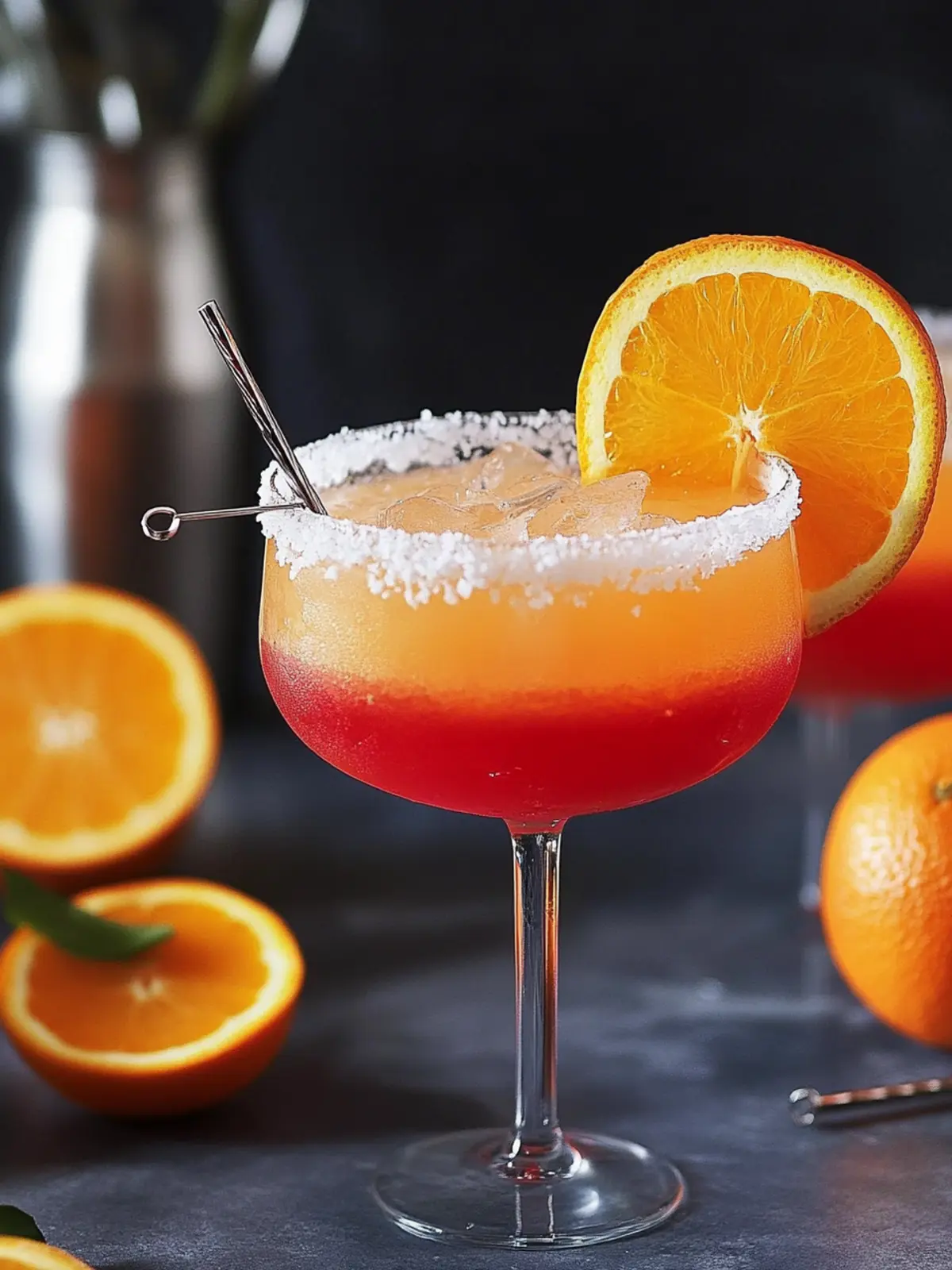 Würzige Blutorange Margarita: Der fruchtige Genuss für Feinschmecker 5 Würzige Blutorange Margarita