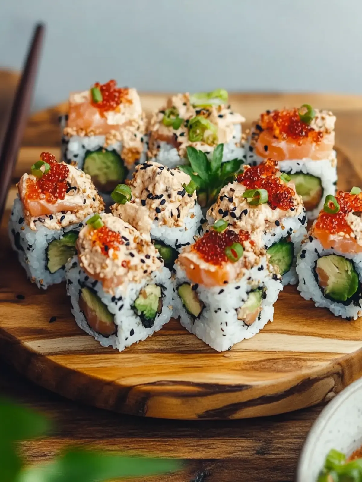 Scharfe Thunfisch-Vulkanrollen: Ein Feuerwerk der Aromen 3 Scharfe Thunfisch-Vulkanrollen