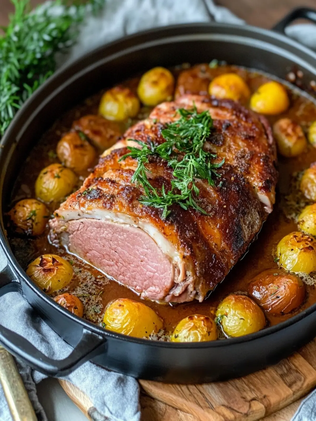 Omas Kasselerbraten Rezept: Herzhaft und traditionelle Freude 2 Omas Kasselerbraten Rezept