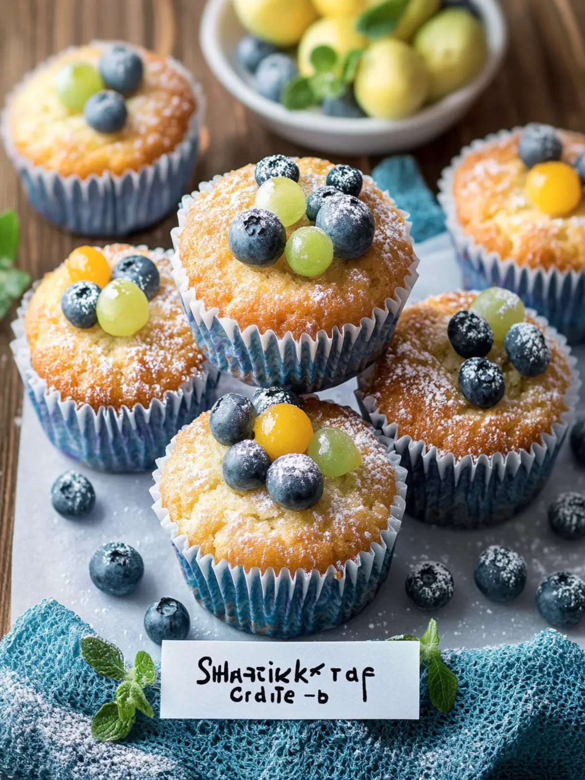 Schildkröten-Muffins – Fruchtige Freude für kleine Genießer 5 Schildkröten-Muffins
