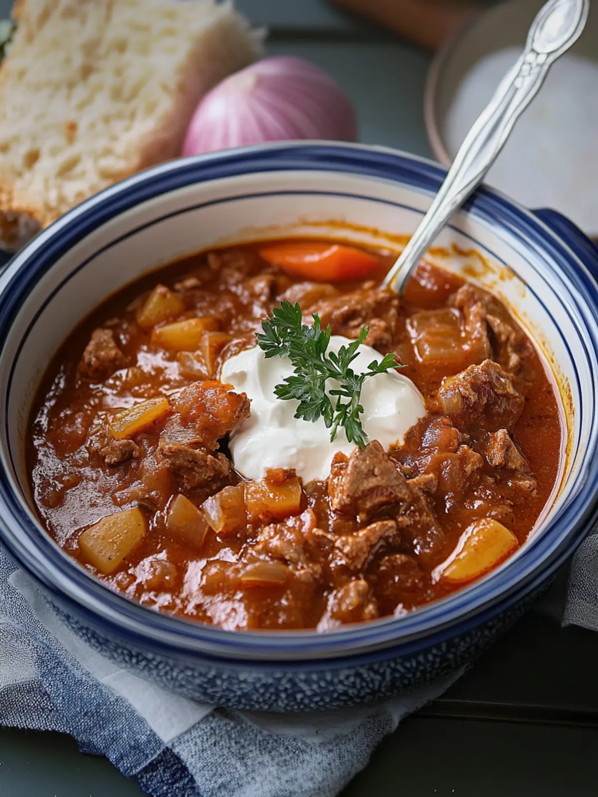 Szegediner Gulasch: Herzhaftes Rezept für gemütliche Abende 5 Szegediner Gulasch