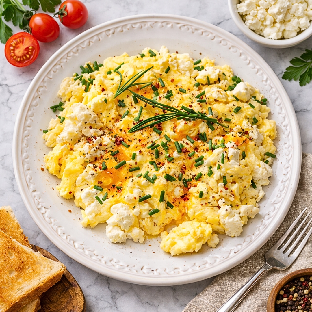 Köstliche Rührei mit Hüttenkäse für einen proteinreichen Start 3 Köstliche Rührei mit Hüttenkäse für einen proteinreichen Start