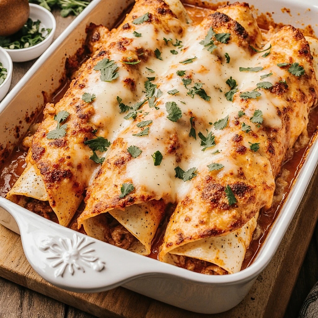 Leichte cremige Chili Enchiladas für schnelle Genussmomente 3 Leichte cremige Chili Enchiladas für schnelle Genussmomente
