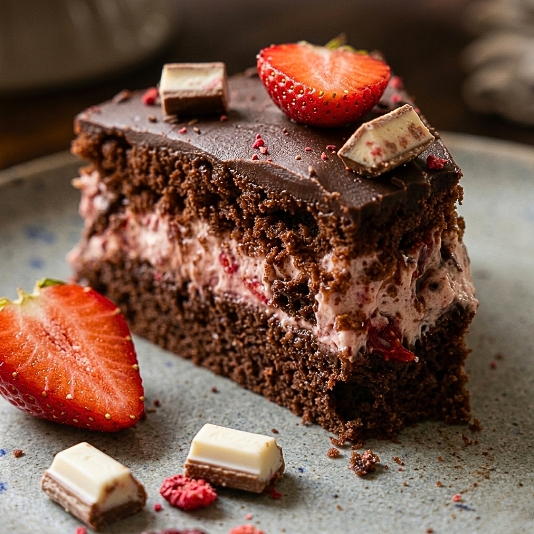 Yogurette-Torte mit Erdbeeren: Schoko-Cremetraum zum Feiern 3 Yogurette-Torte mit Erdbeeren: Schoko-Cremetraum zum Feiern