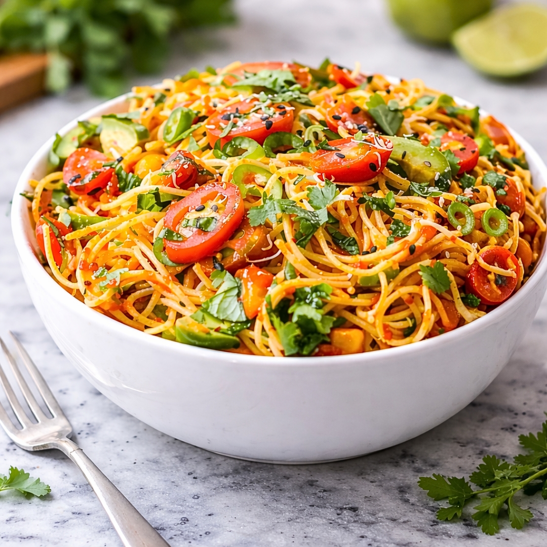 Leckerer Kalifornischer Spaghetti-Salat Rezept für den Sommer 4 Leckerer Kalifornischer Spaghetti-Salat Rezept für den Sommer