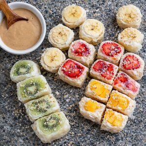 Fruchtige Süße: Vegetarische Sommerrollen für den Genuss 2 Fruchtige Süße: Vegetarische Sommerrollen für den Genuss