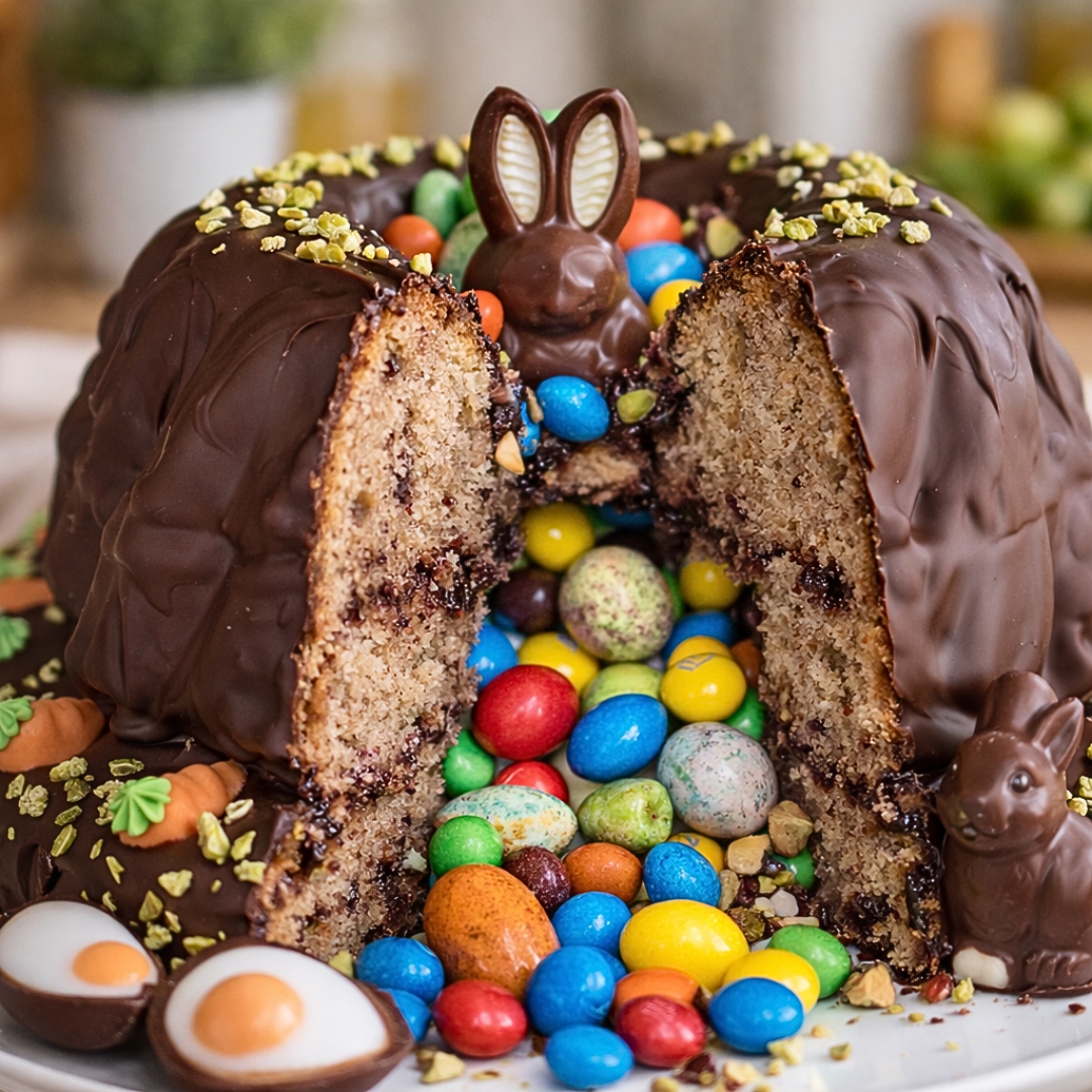 Oster Piñata-Kuchen: Ein süßer Überraschungstraum 3 Oster Piñata-Kuchen: Ein süßer Überraschungstraum
