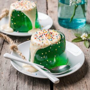 Waldmeister-Wackelpudding: Ein frischer Genuss für Nostalgiker 3 Waldmeister-Wackelpudding: Ein frischer Genuss für Nostalgiker
