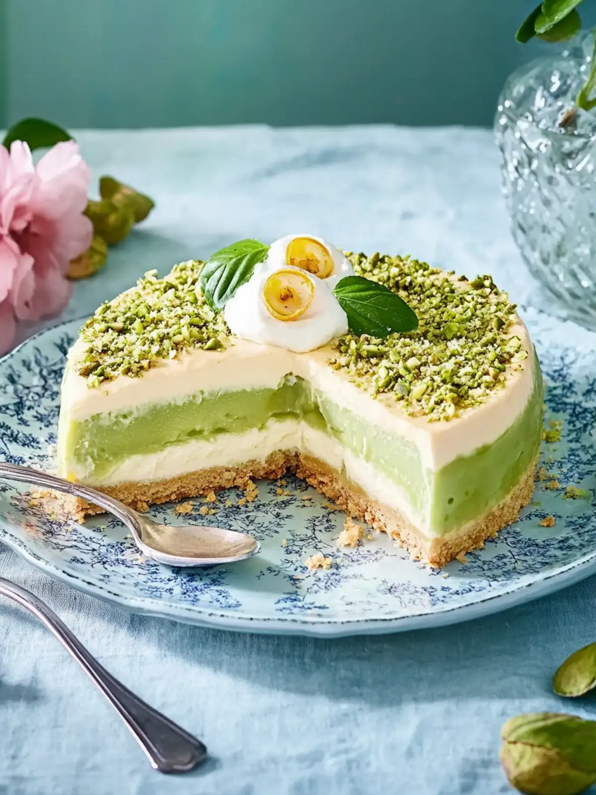 Pistazien-Spiegelei-Kuchen: Ein Geschmackserlebnis für alle! 3 Pistazien-Spiegelei-Kuchen