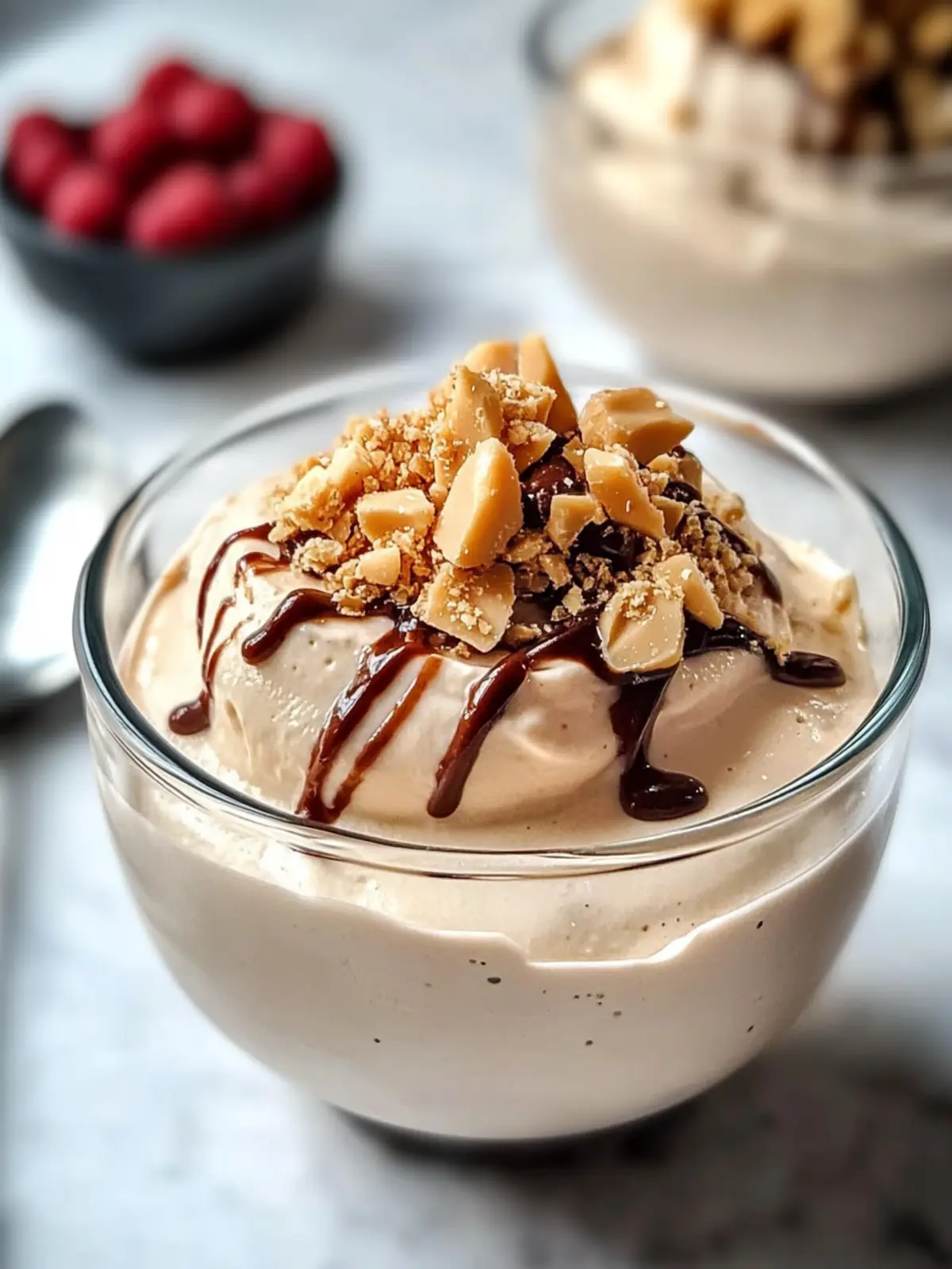 Hüttenkäse Erdnussbutter Mousse in 5 Minuten – Der perfekte Snack 2 Hüttenkäse Erdnussbutter Mousse in 5 Minuten