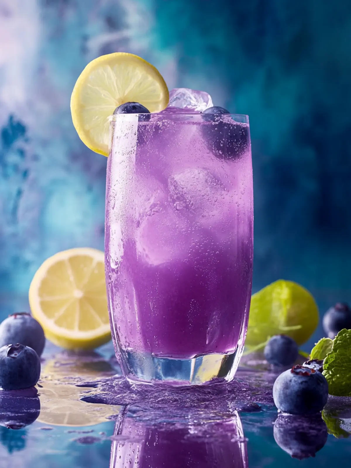 Frische Blaubeer-Limetten-Limonade für heiße Sommertage 3 Blaubeer-Limetten-Limonade