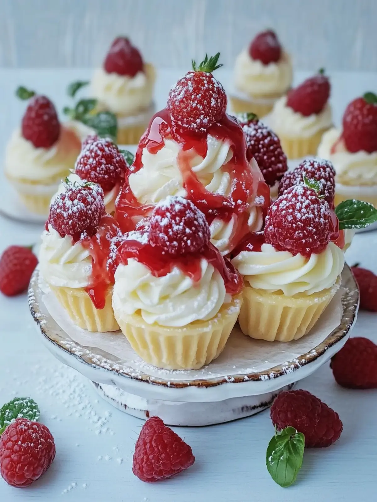 Spaghetti Eis Kuchen: Fruchtige Versuchung für jeden Anlass 4 Spaghetti Eis Kuchen/Tartelettes