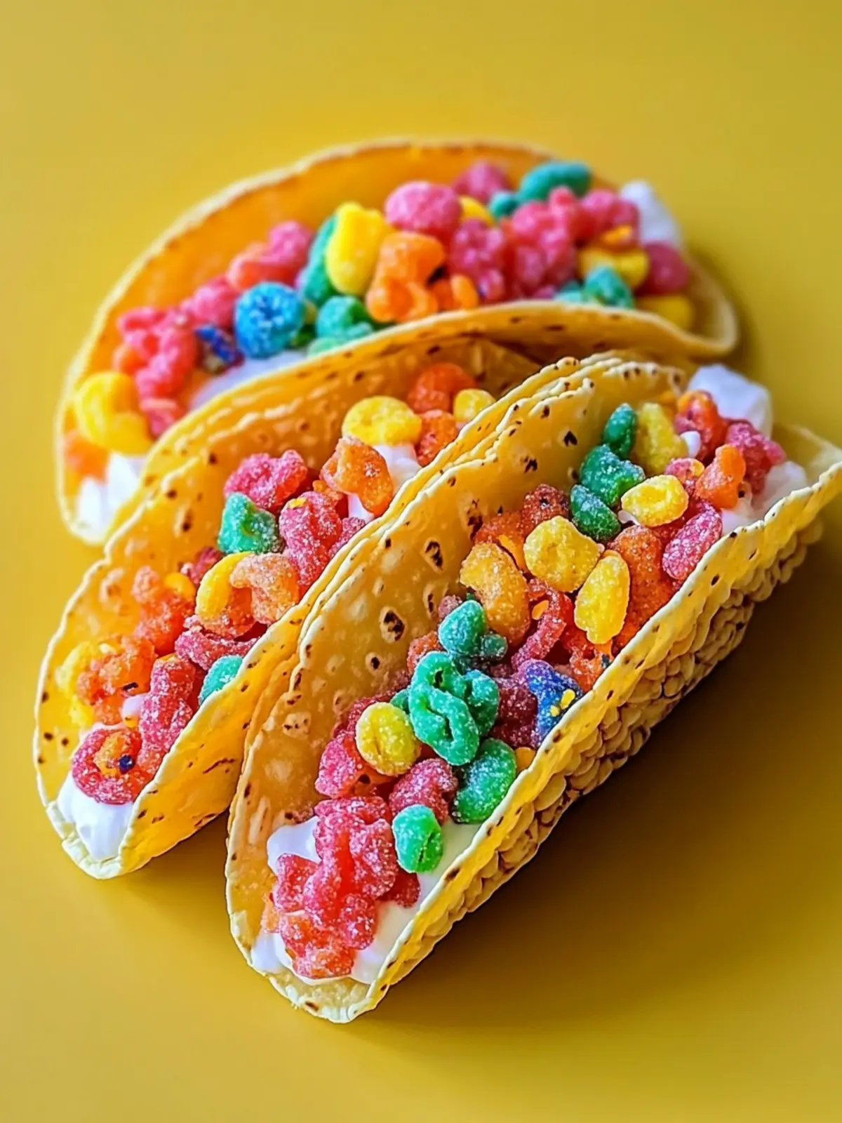 Fruchtige Pebbles Käsekuchen Tacos: Spaßige Dessert-Explosion 5 Fruchtige Pebbles Käsekuchen Tacos