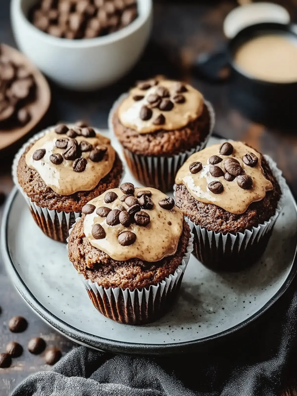 Saftige Cappuccino Muffins – Der perfekte Kaffeegenuss fürs Zuhause 3 Cappuccino Muffins