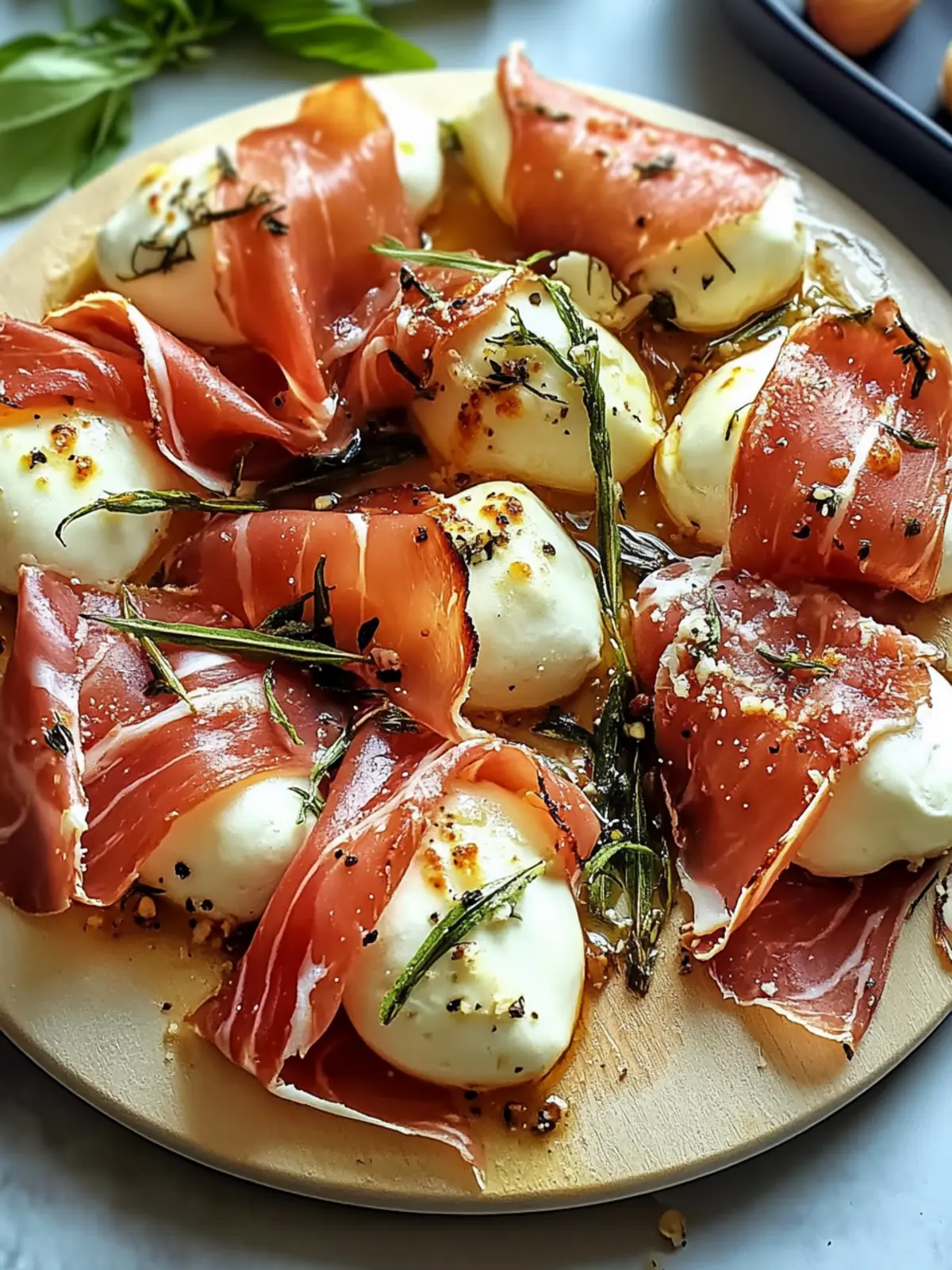 Köstliche Prosciutto umhüllte Mozzarella Häppchen in 30 Min 4 Prosciutto umhüllte Mozzarella Häppchen