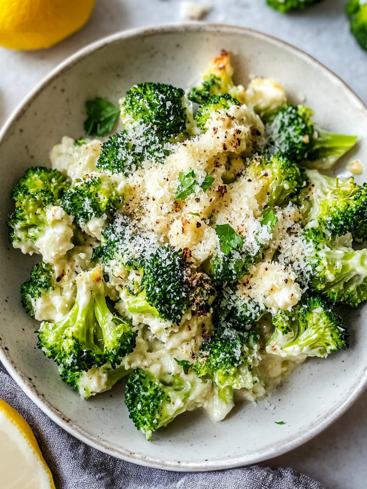 Knoblauch Parmesan gerösteter Brokkoli – Gesund & Lecker! 3 Knoblauch Parmesan gerösteter Brokkoli