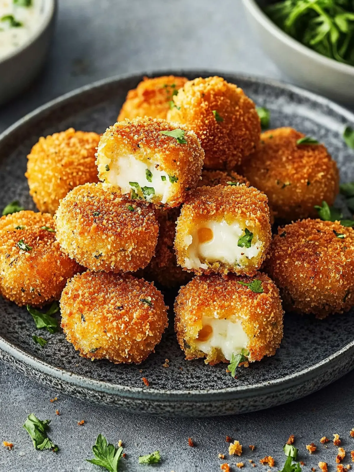 Köstliche Brokkoli-Nuggets mit Käse und Haferflocken für jedes Kind 3 Brokkoli-Nuggets mit Käse und Haferflocken