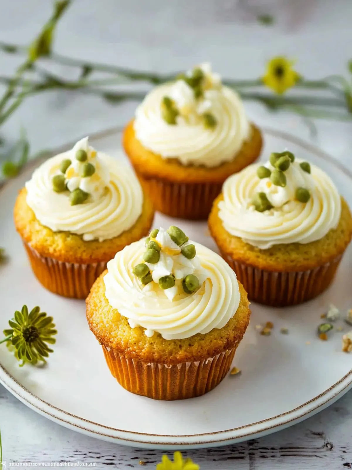 Leckere Rübli Muffins mit Öl und Frischkäse Topping