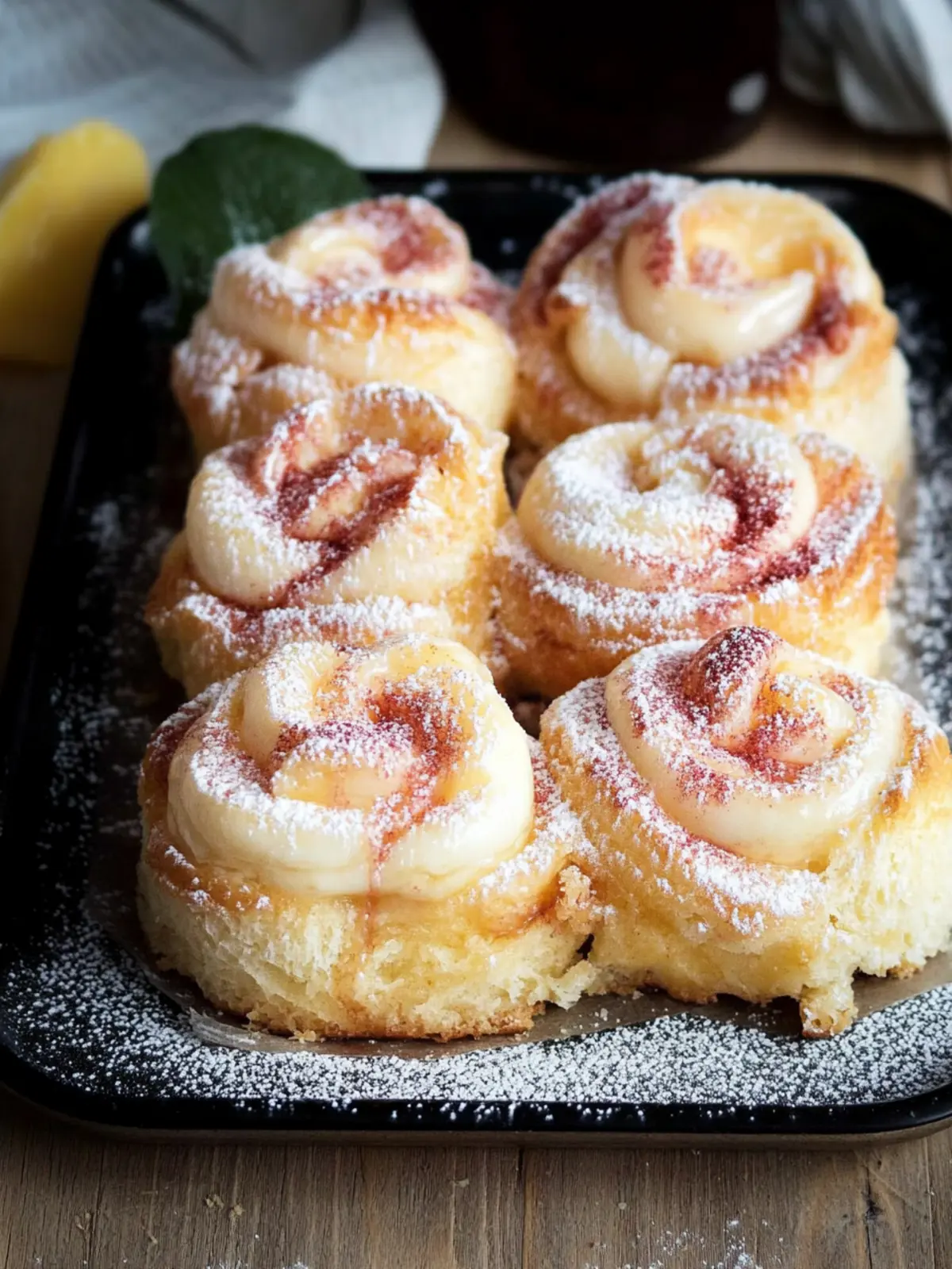 Zimtschnecken mit Rhabarber – Der Frühling auf deinem Teller 3 Zimtschnecken mit Rhabarber