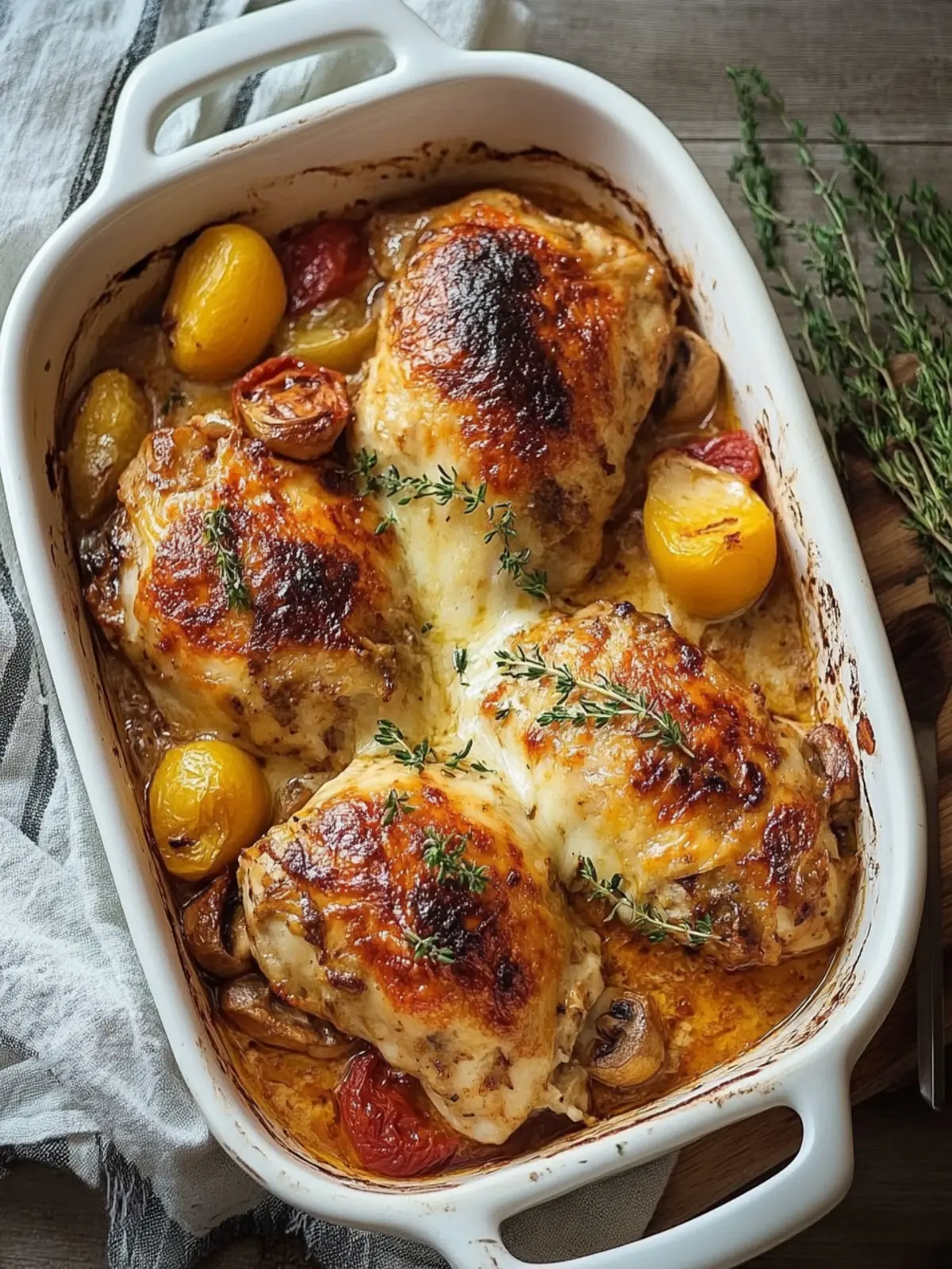 Hähnchenauflauf im Backofen: Die herzhafte Comfort Food-Option 4 Hähnchenauflauf im Backofen