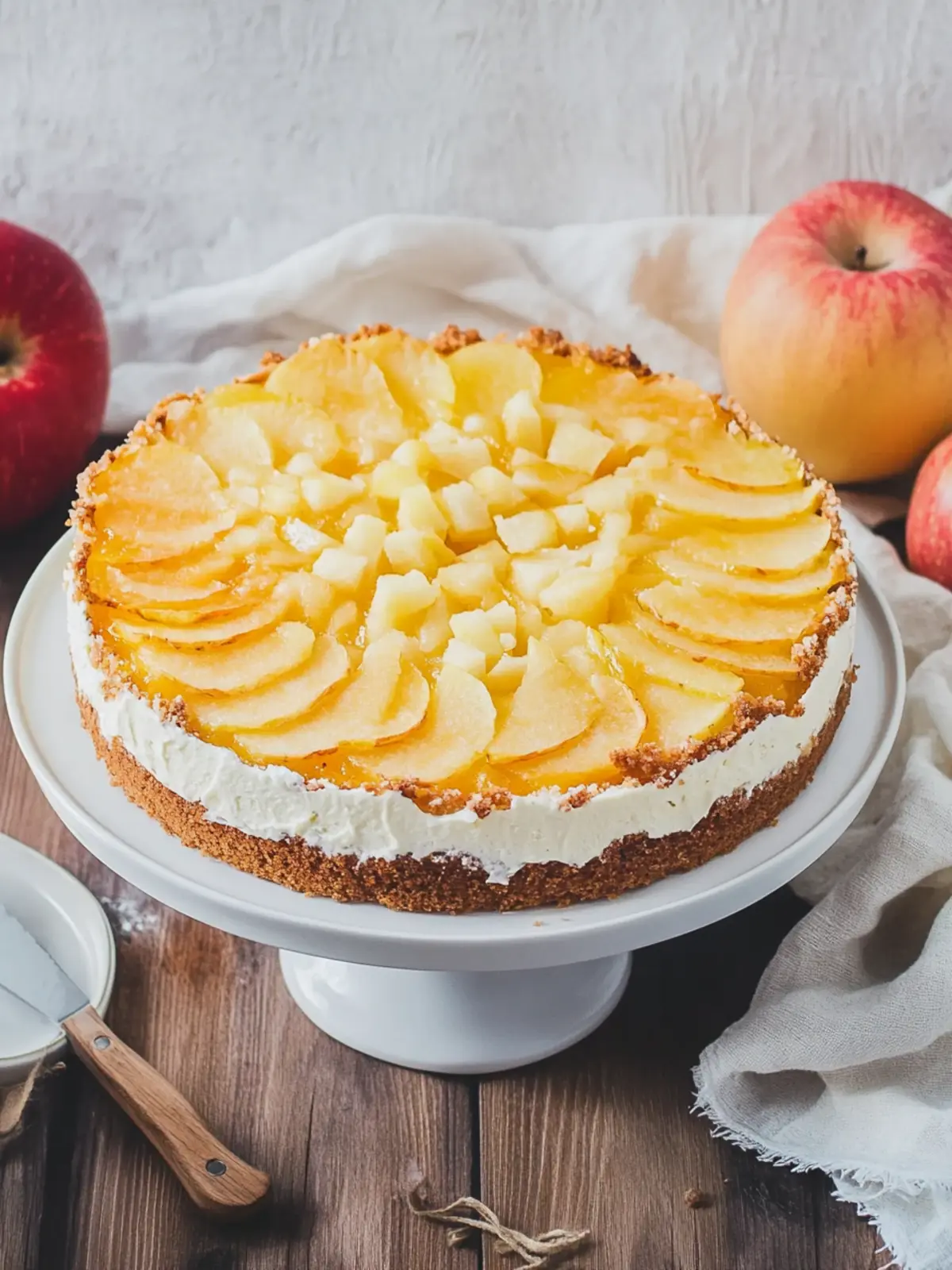 Schwedische Apfeltorte – Fluffiger Genuss für jeden Anlass 4 Schwedische Apfeltorte