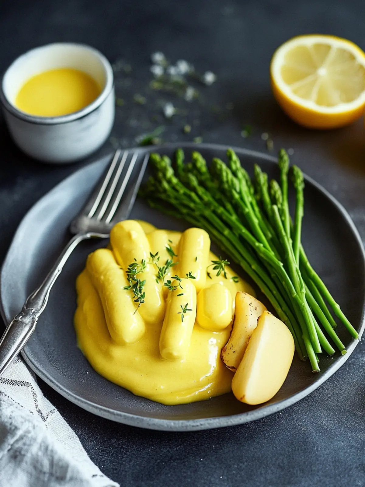 Vegane Sauce Hollandaise in 10 Minuten – Einfach und Cremig 3 Vegane Sauce Hollandaise