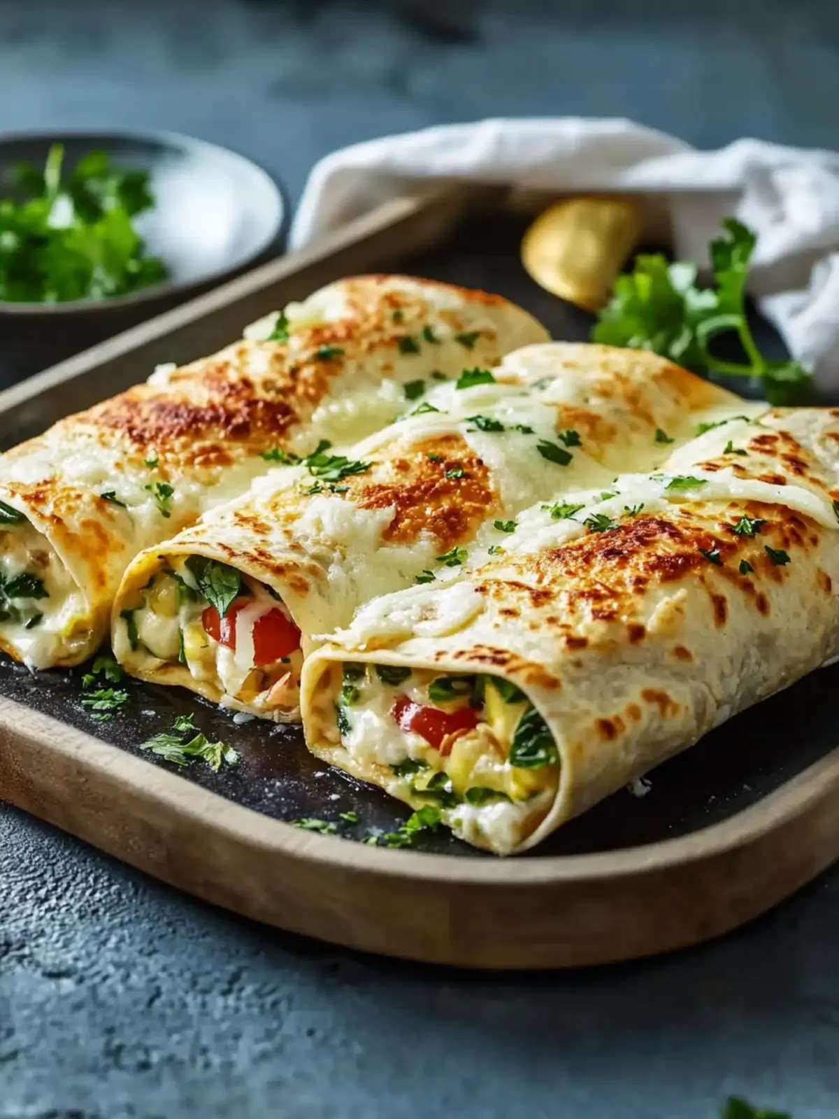 Schnelle Ofenwraps mit Käse für fröhliche Familienabende 5 Schnelle Ofenwraps mit Käse
