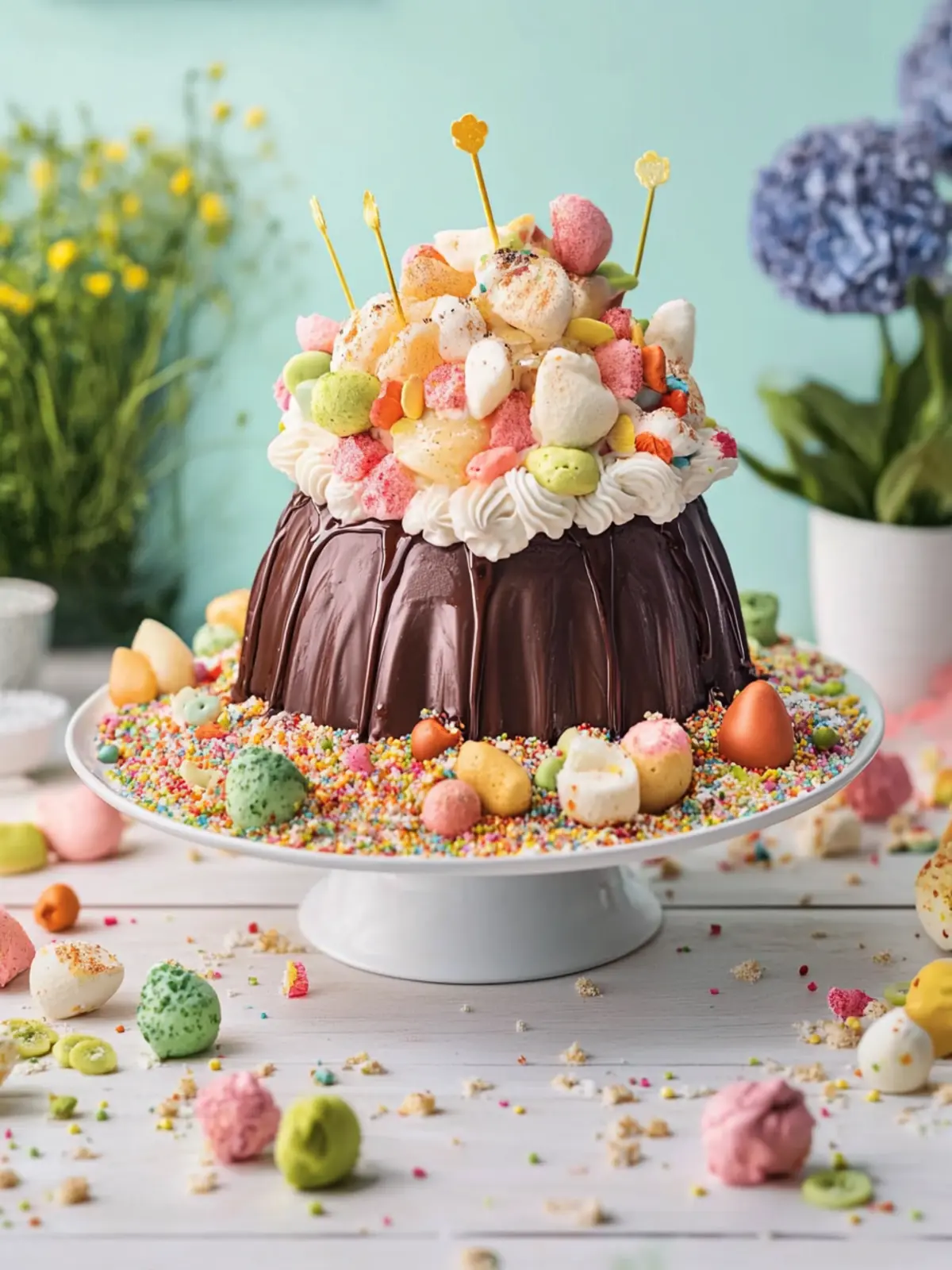 Oster Piñata-Kuchen: Ein süßer Überraschungstraum 2 Oster Piñata-Kuchen