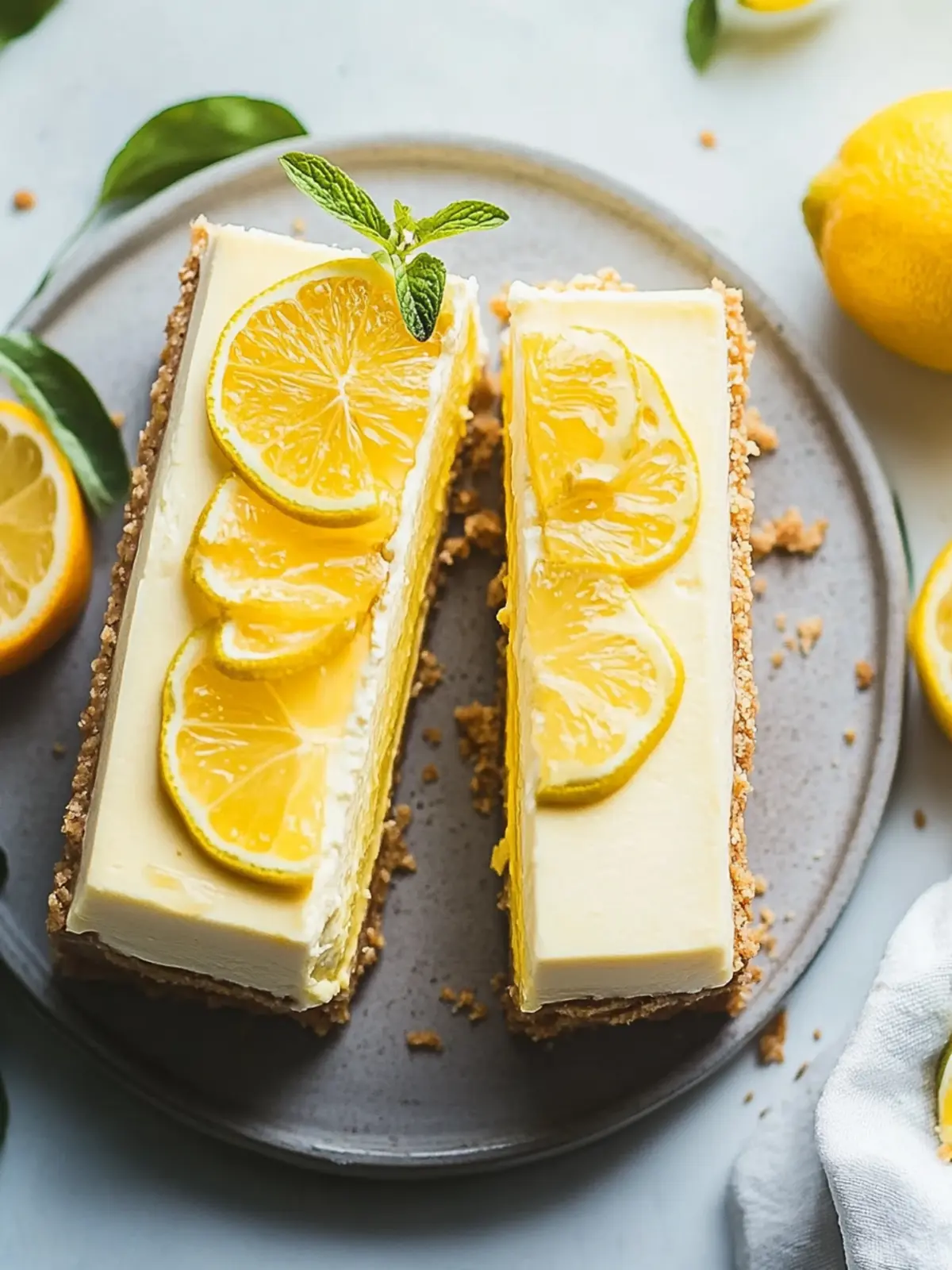 Einfache vegane Zitronen-Cheesecake für köstliche Momente 5 Einfache vegane Zitronen-Cheesecake