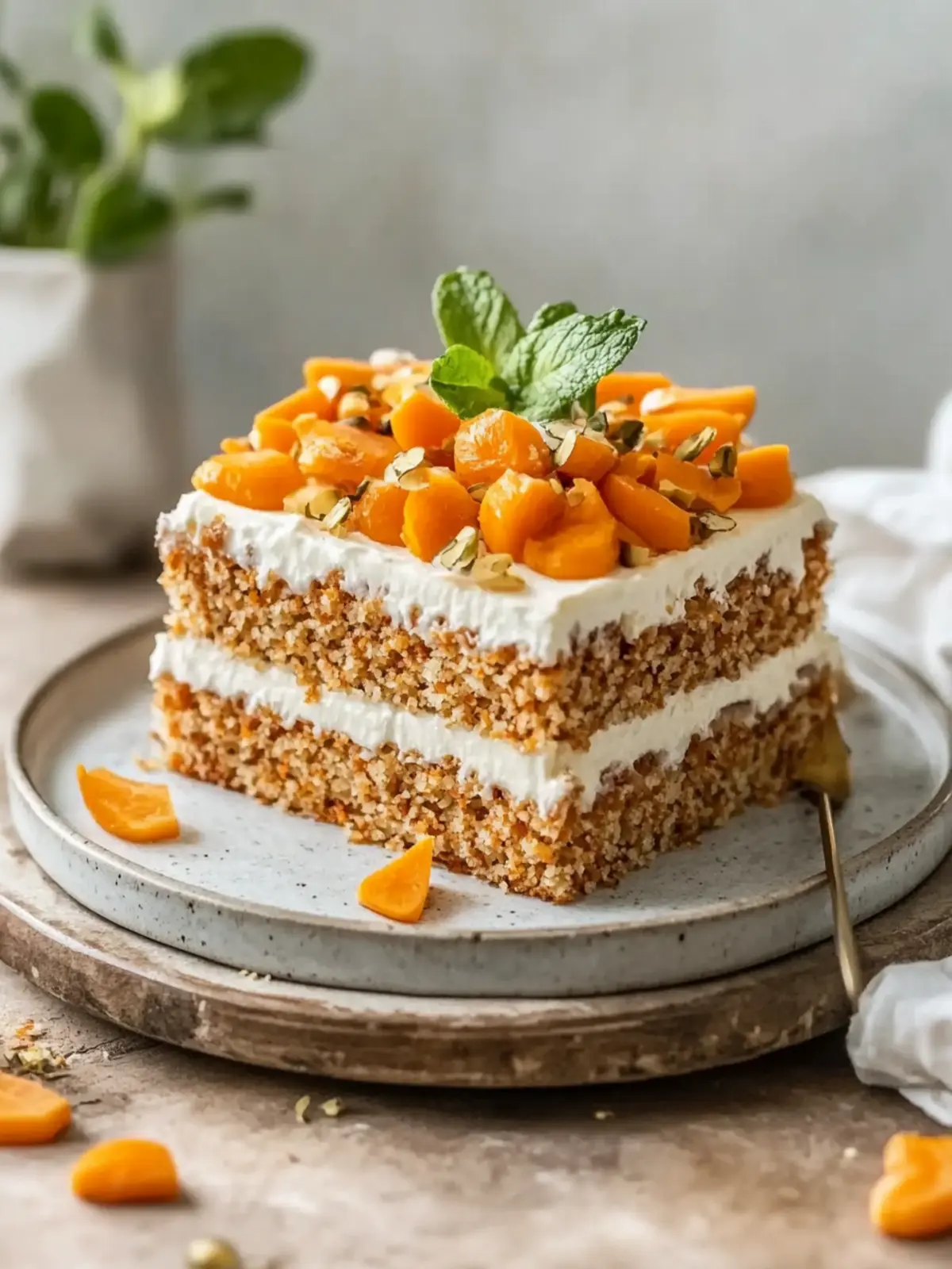 Saftiger veganer Karottenkuchen vom Blech – ganz zuckerfrei 5 Veganer Karottenkuchen vom Blech