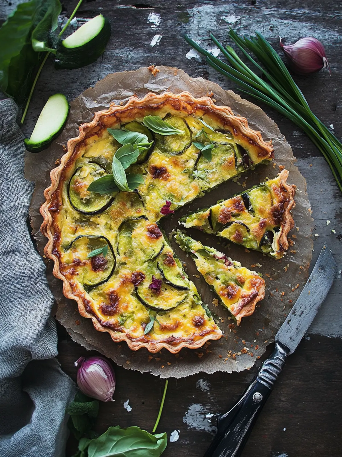 Geniale Bärlauch-Quiche: Frischer Genuss für jeden Anlass 5 Bärlauch-Quiche