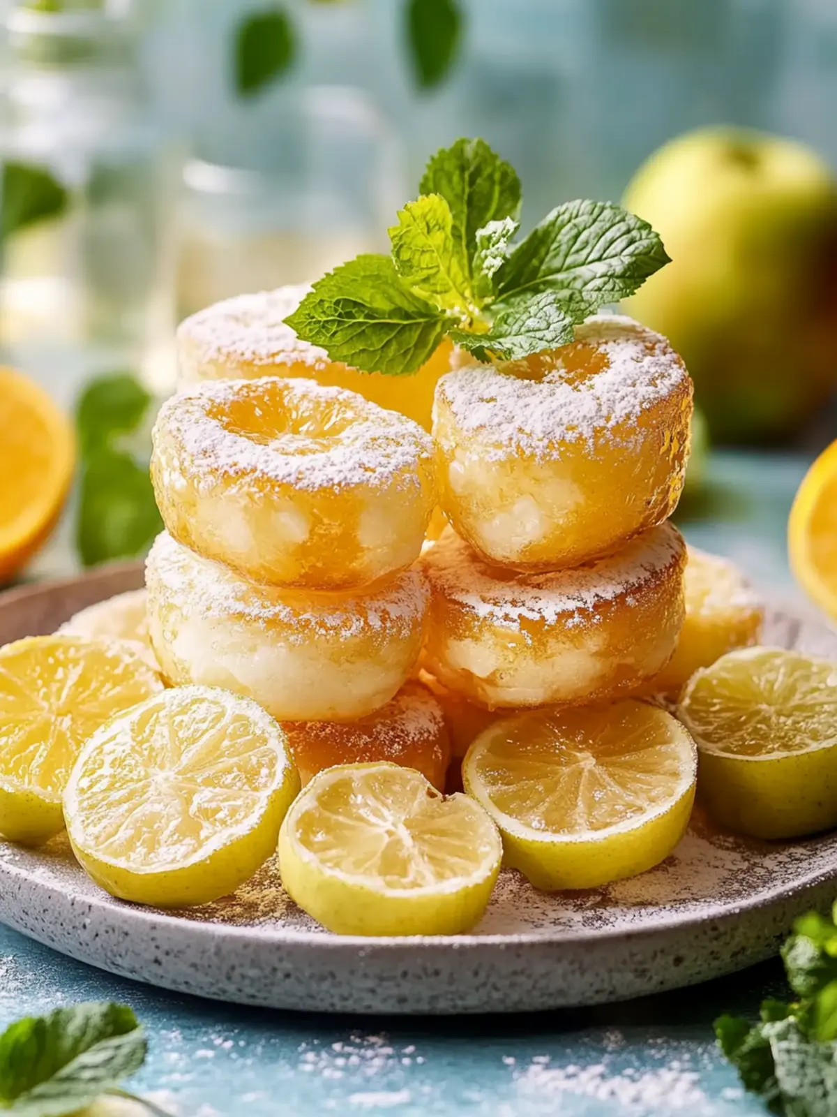 Knusprige Apfelringe in 5 Minuten – Schnell & Einfach! 5 Apfelringe in 5 Minuten