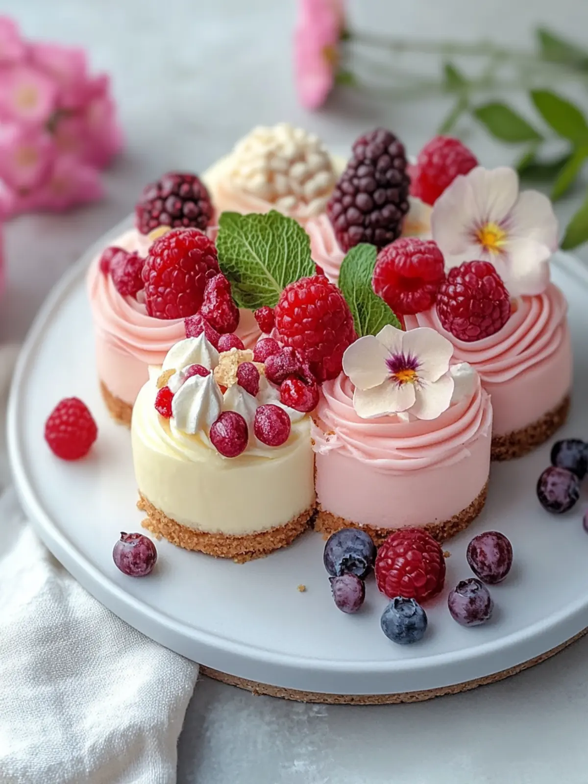 Mini-Kuchen: Süße Verführungen für jeden Anlass selbstgemacht 3 Mini-Kuchen