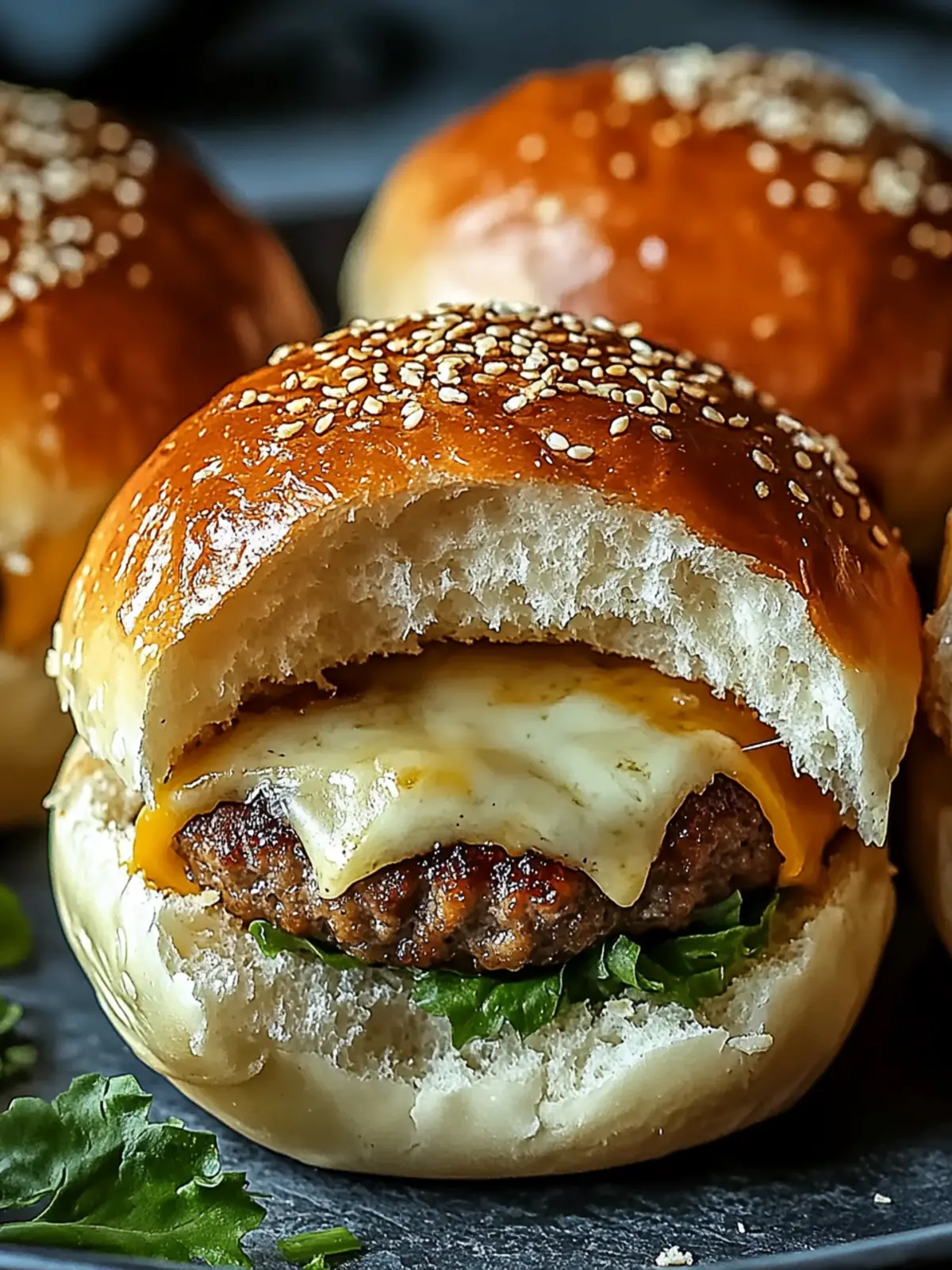 Unwiderstehlich käsige Knoblauch-Parmesan-Burgerbomben selbstgemacht 2 Unwiderstehlich käsige Knoblauch-Parmesan-Burgerbomben