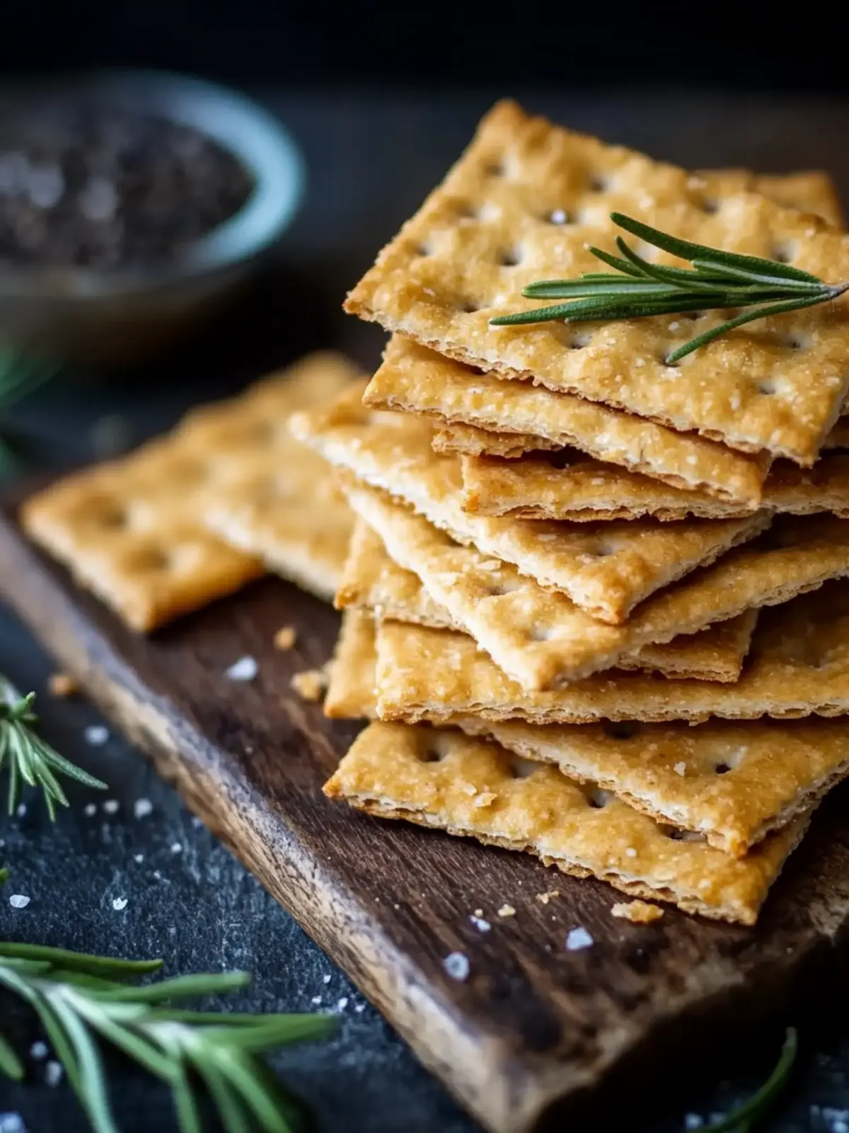 Knusprige, säuerliche Sauerteig-Rest-Kekse für jeden Snack-Liebhaber 2 Knusprige, säuerliche Sauerteig-Rest-Kekse Rezept