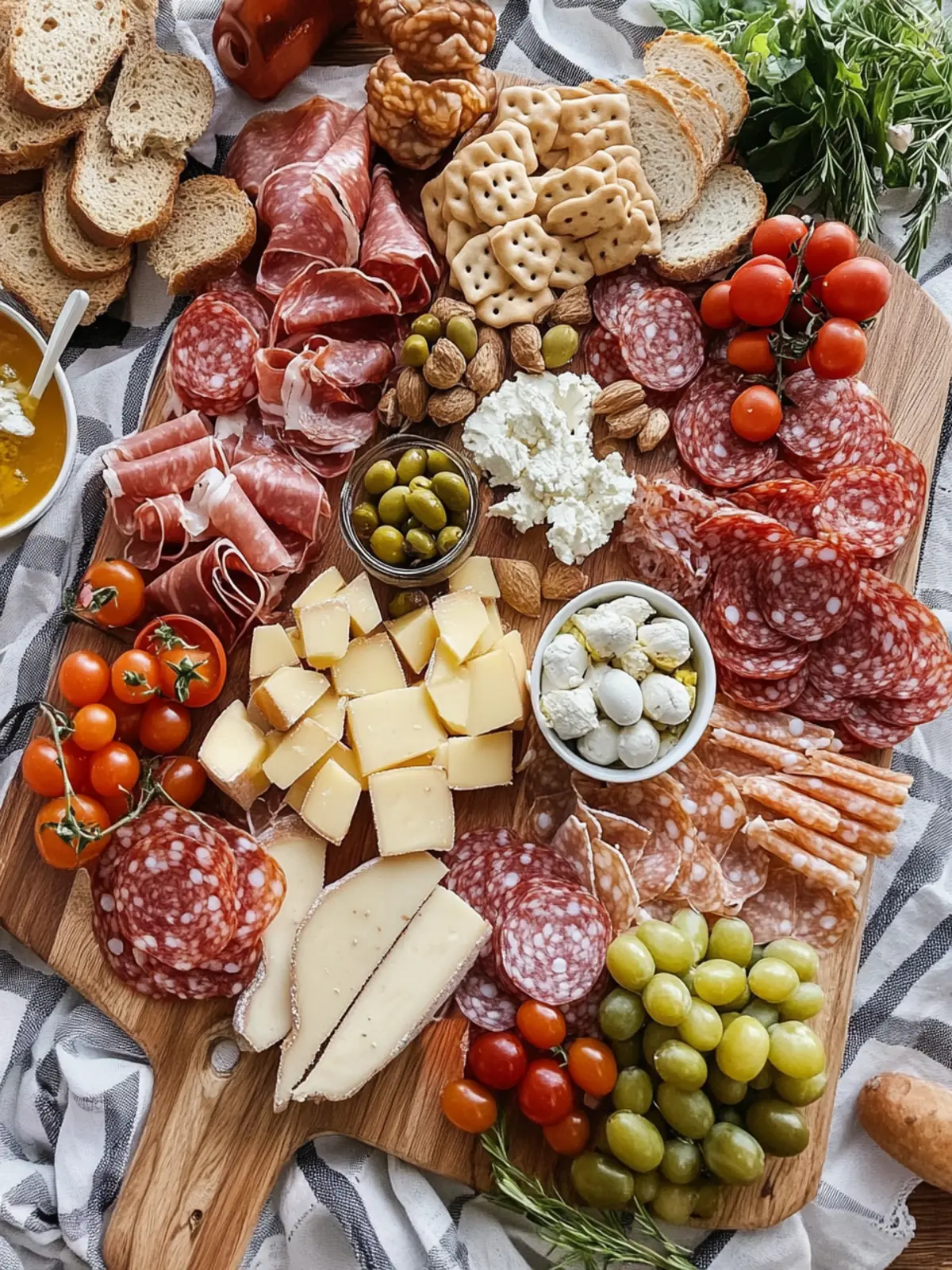 Kreatives Charcuterie-Brett – Klassisches Brotzeitbrettl einfach selbst machen 5 Charcuterie-Brett – klassisches Brotzeitbrettl