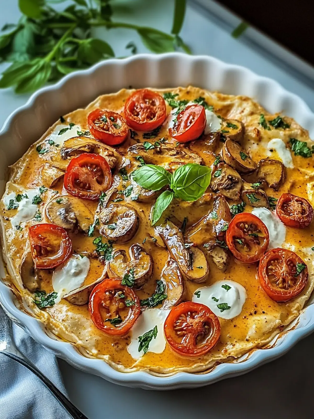 Ungarisches Pilzpaprikasch: Cremiger Genuss für Veggie-Liebhaber 4 Ungarisches Pilzpaprikasch