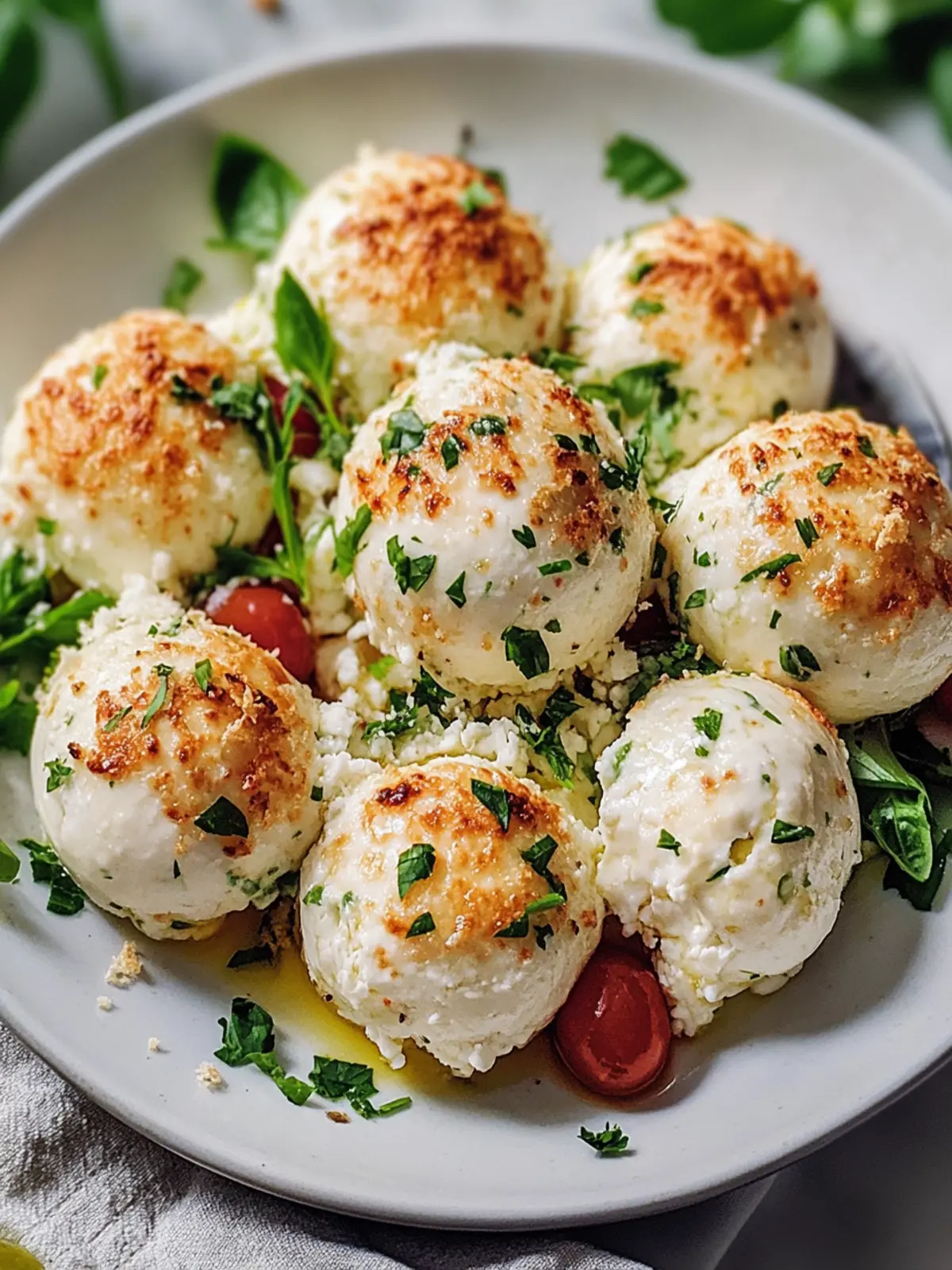 Blumenkohl-Mozzarella-Bällchen: Knusprige Snack-Genüsse! 5 Blumenkohl-Mozzarella-Bällchen