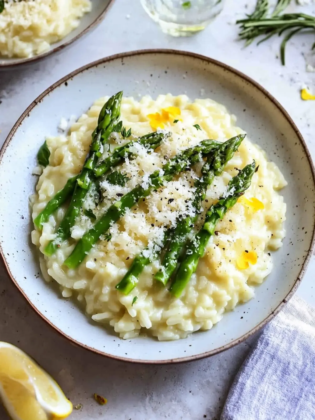 Trauriges cremiges Spargelrisotto Rezept für glückliche Momente 3 Trauriges cremiges Spargelrisotto Rezept