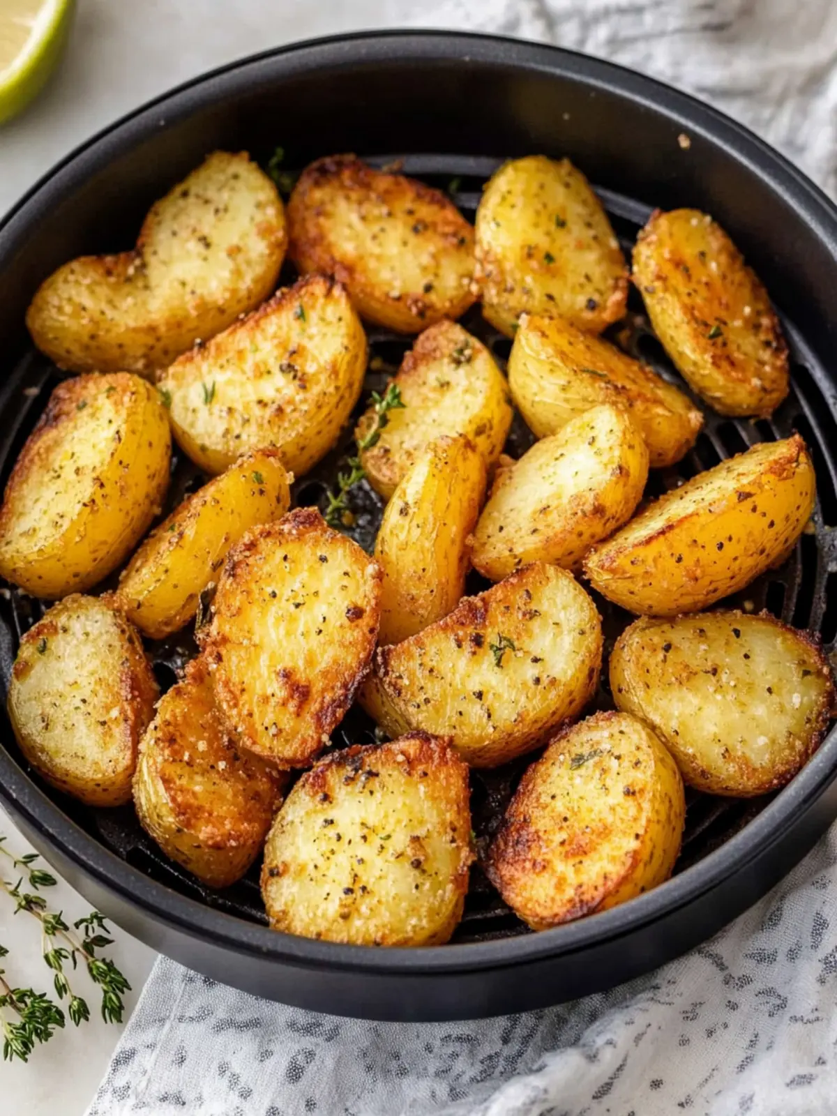 Knusprige Kartoffelspalten aus dem Airfryer – so einfach lecker 2 Kartoffelspalten aus dem Airfryer
