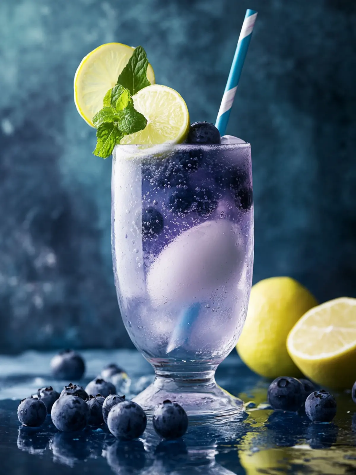 Frische Blaubeer-Limetten-Limonade für heiße Sommertage 4 Blaubeer-Limetten-Limonade