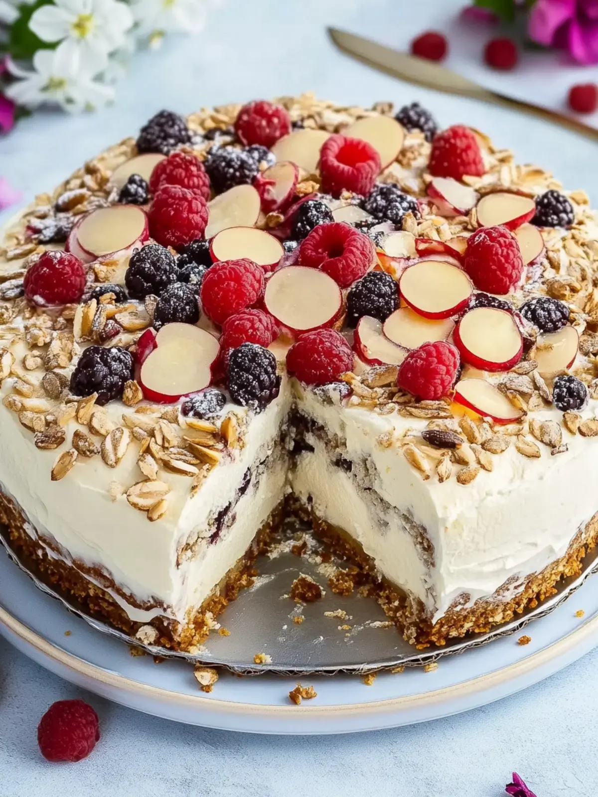 Vegane schwedische Mandeltorte – Saftig und himmlisch lecker 4 Vegane schwedische Mandeltorte