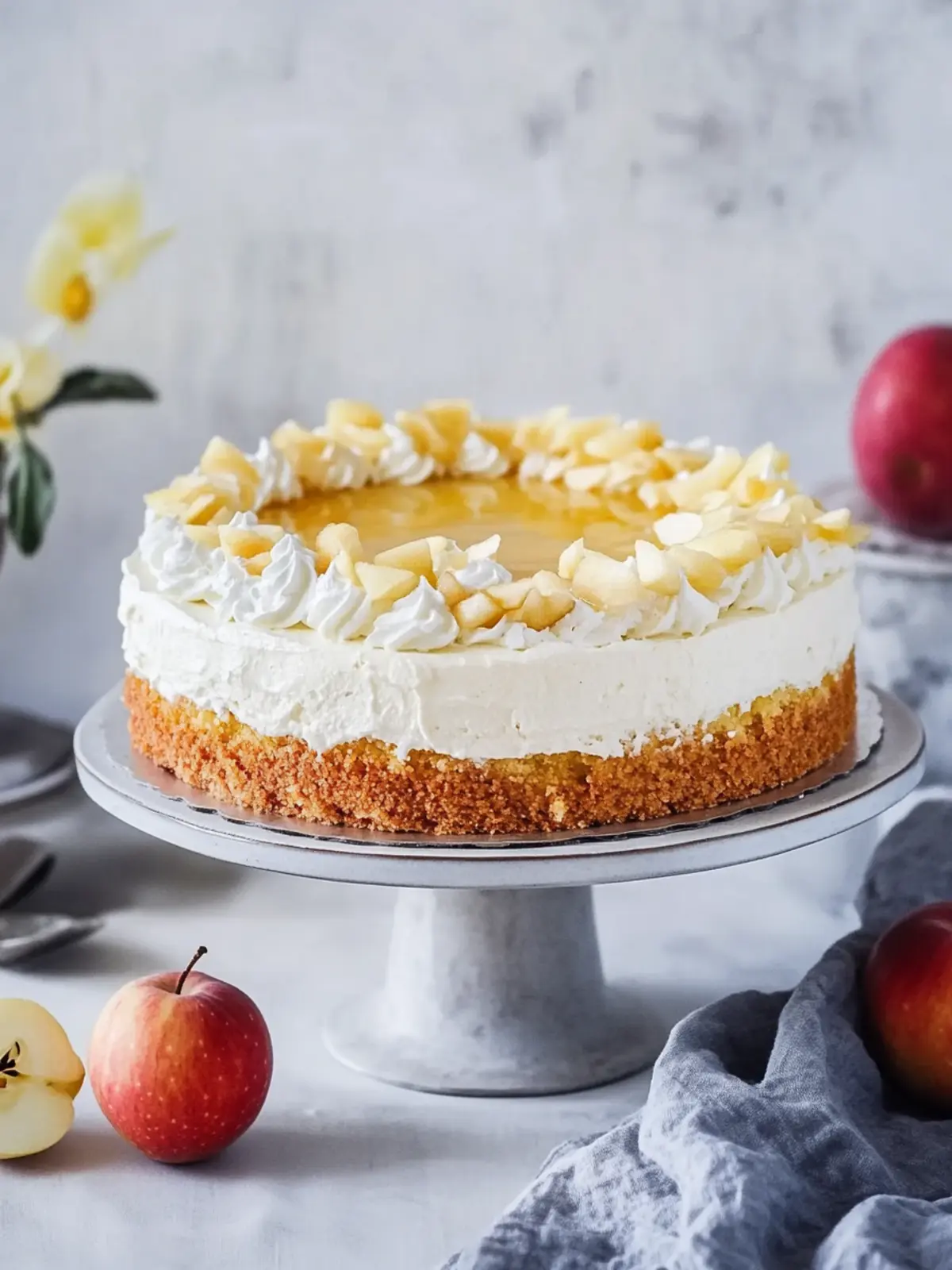 Schwedische Apfeltorte