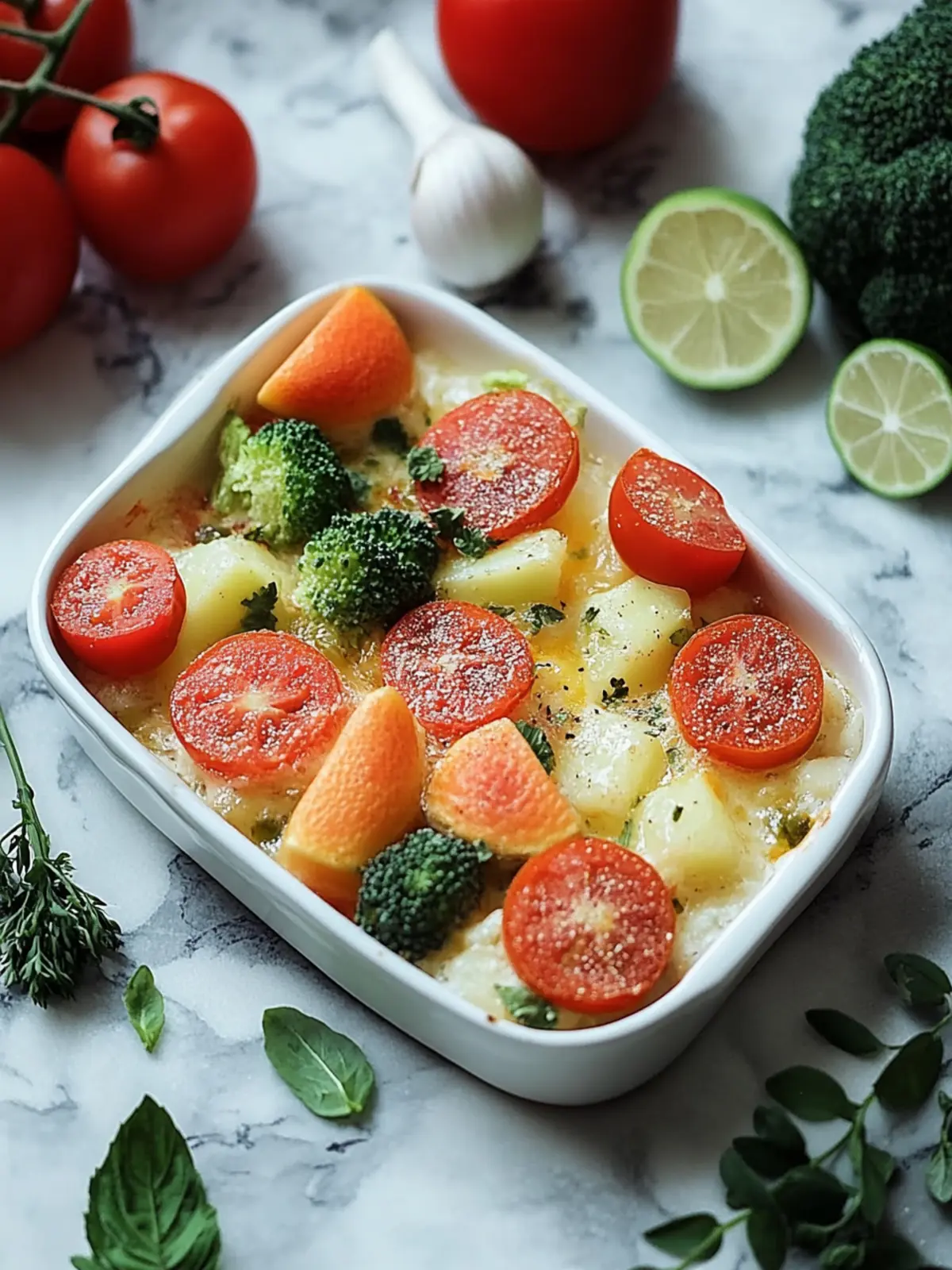 Cremiger Gemüseauflauf: Der perfekte Trost für die Familie 3 Cremiger Gemüseauflauf