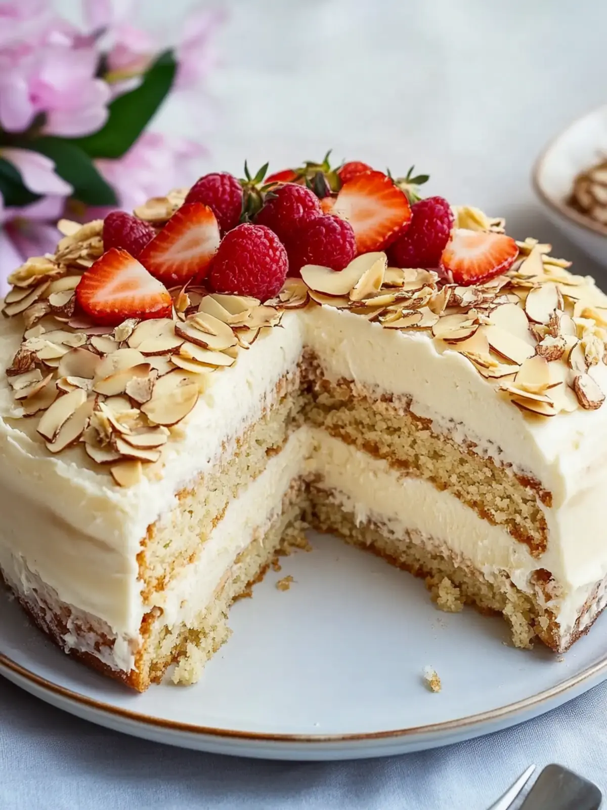 Vegane schwedische Mandeltorte – Saftig und himmlisch lecker 3 Vegane schwedische Mandeltorte