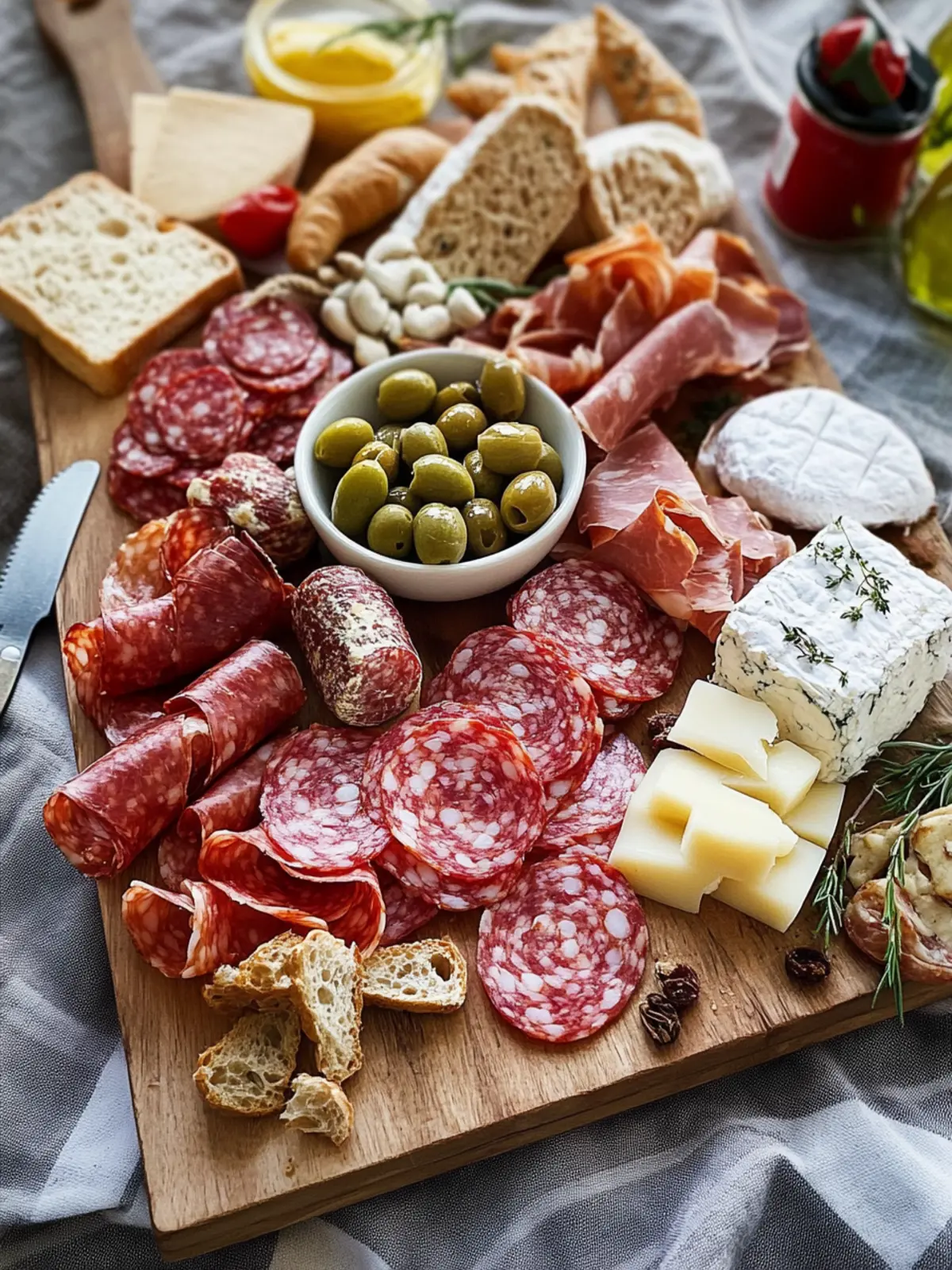 Kreatives Charcuterie-Brett – Klassisches Brotzeitbrettl einfach selbst machen 4 Charcuterie-Brett – klassisches Brotzeitbrettl