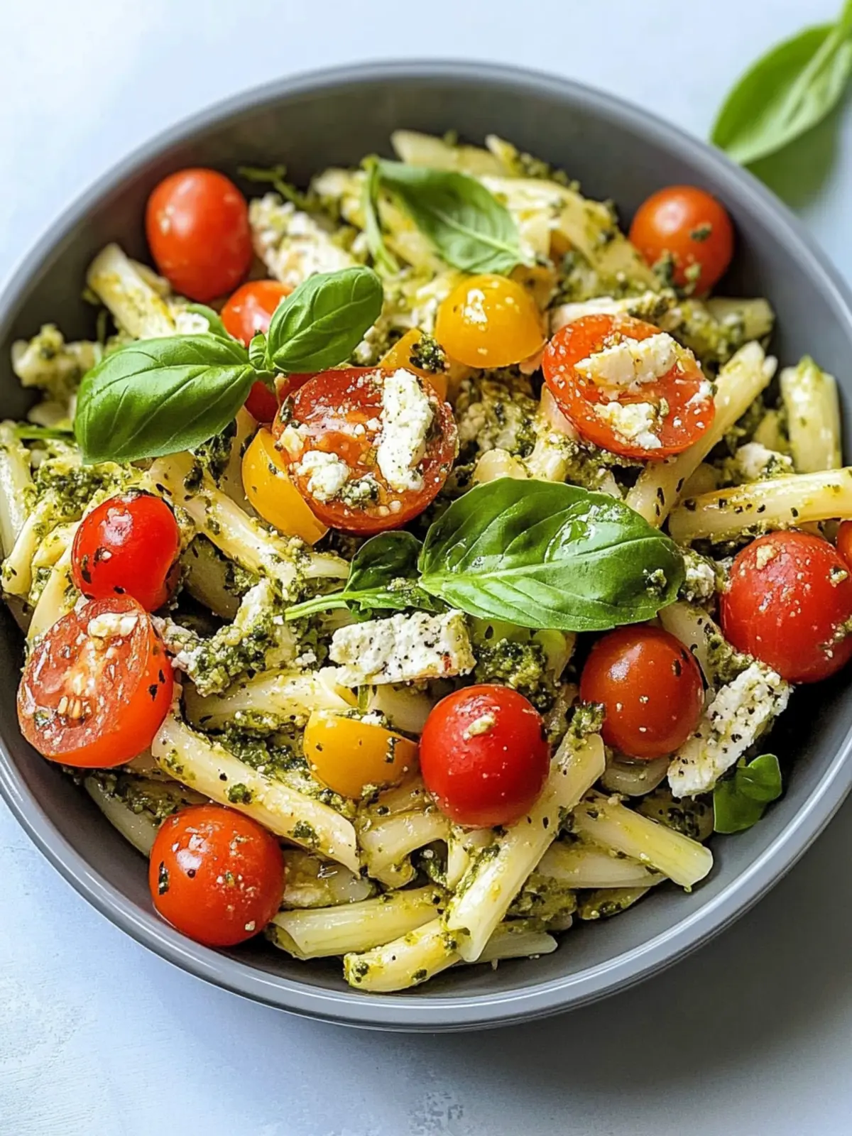 Perfekter Hähnchen-Pesto-Nudelsalat für stressfreie Lunchpausen 4 Perfekter Hähnchen-Pesto-Nudelsalat