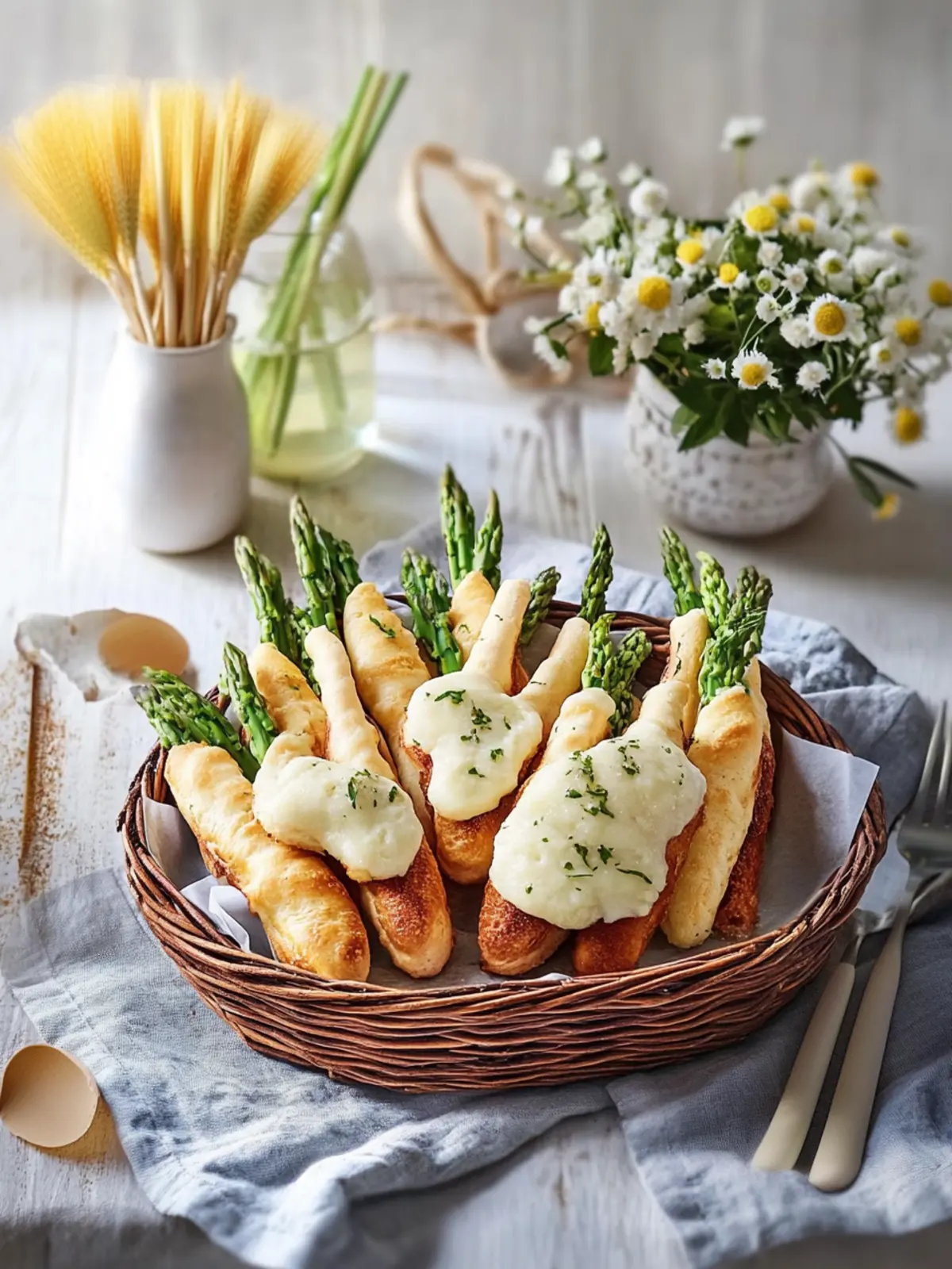 Eier-in-einem-Loch Buttermilch Biscuit für genussvolle Frühstücke 3 Eier-in-einem-Loch Buttermilch Biscuit