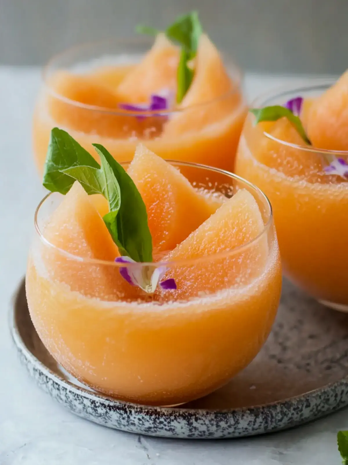 Erfrischender Melone (Filipinischer Cantaloupe-Saft) Genuss 4 Melone (Filipinischer Cantaloupe-Saft)